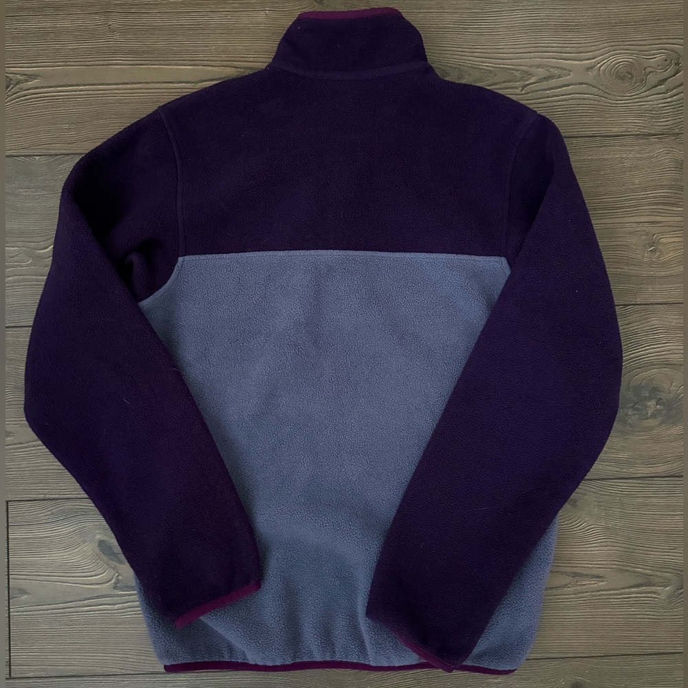 Patagonia Purple Fleece Pullover - Picture 2 of 2